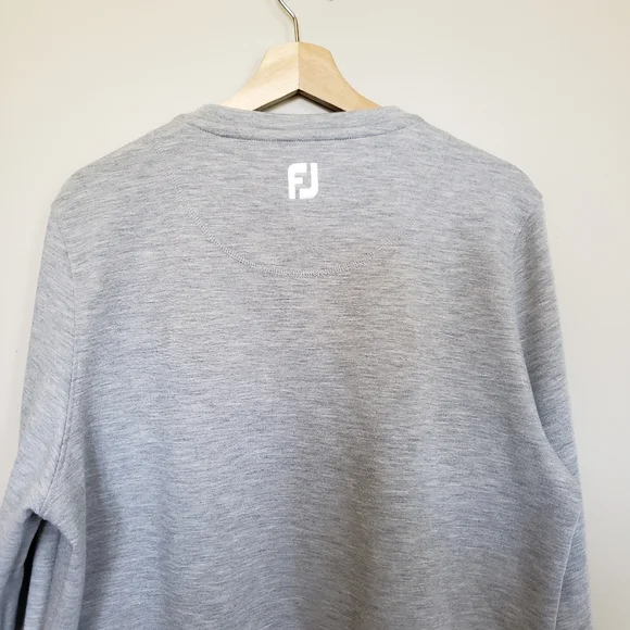 Footjoy Mens Grey V-Neck Golf Sweater XL